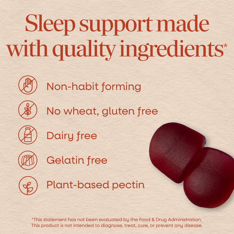 Nature's Way Adult Melatonin Gummies, Sleep Support*, Strawberry, 120 ct | 5 mg Melatonin per 2-Gummy Serving, Helps Support Restful Sleep*, Fall Asleep Faster*, Strawberry Flavored 120 Count (Pack of 1)