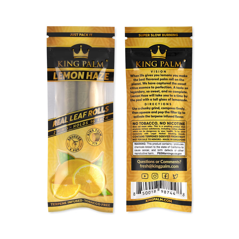 [Australia] - King Palm Flavors Mini Size Cones - 1 Pack, 2 Rolls Terpene Infused - Squeeze & Pop Pre Rolls - Organic Flavored Pre Rolled Cones - King Palm Flavors Cones (COMBO PACK - 1 OF EACH FLAVOR) COMBO PACK - 1 OF EACH FLAVOR 