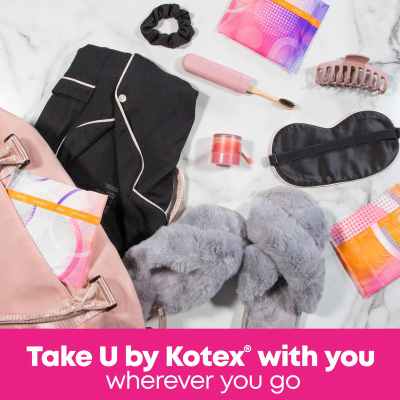 [Australia] - U by Kotex Balance Ultra Thin Overnight Pads with Wings, 38 Count 