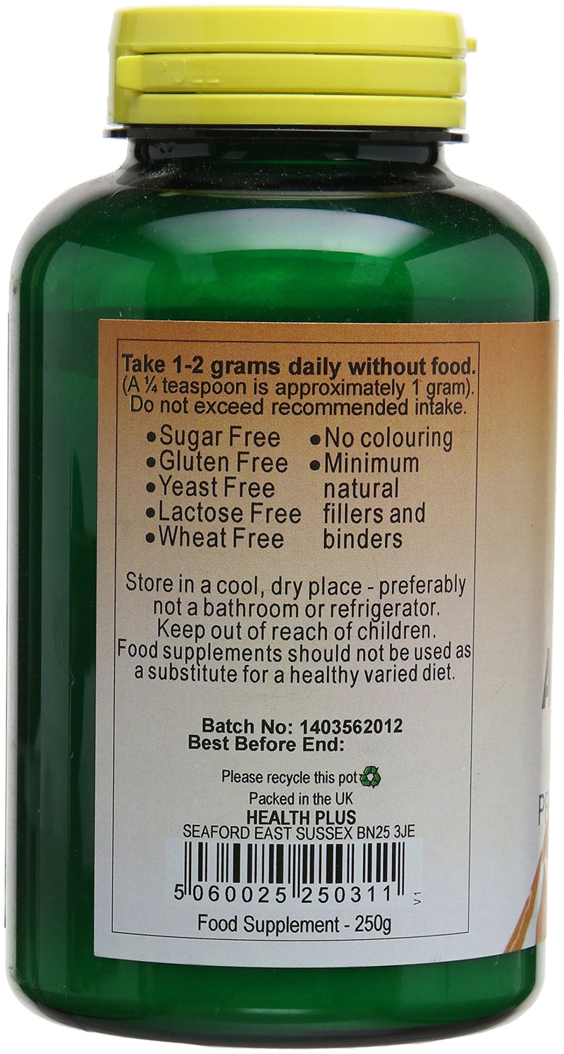 Health Plus Calcium Ascorbate Powder Vitamin C Supplement - 250g