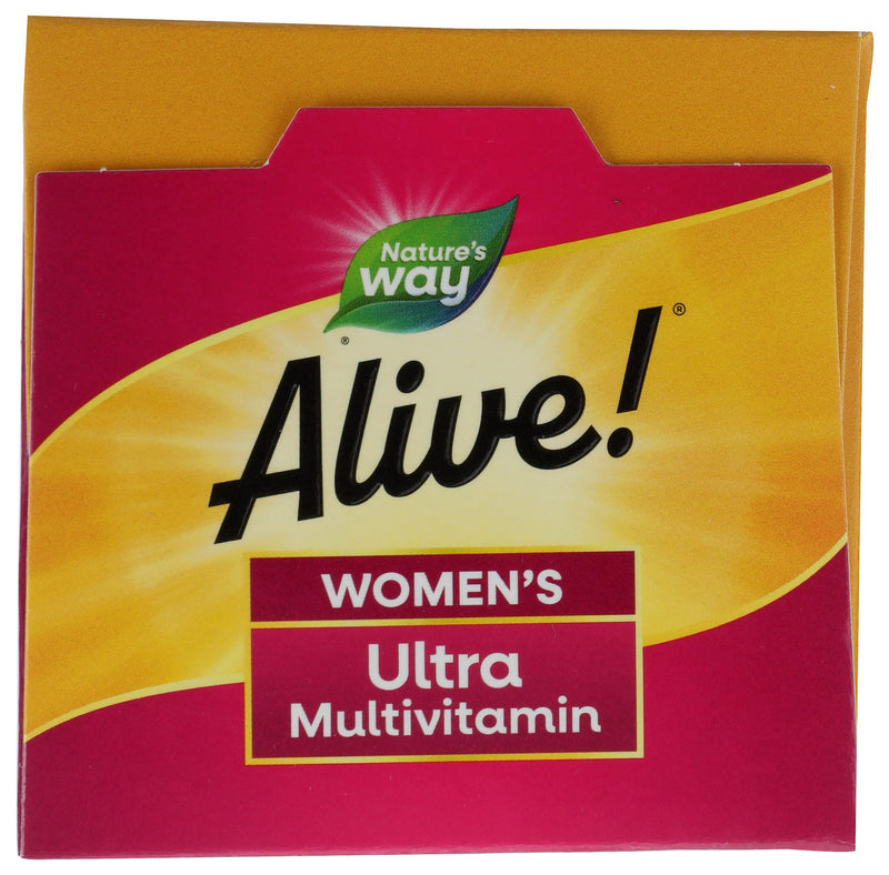 Nature's Way, Multivitamin Alive Once Daily Women Tablets, 60 Count 60 Count (Pack of 1)