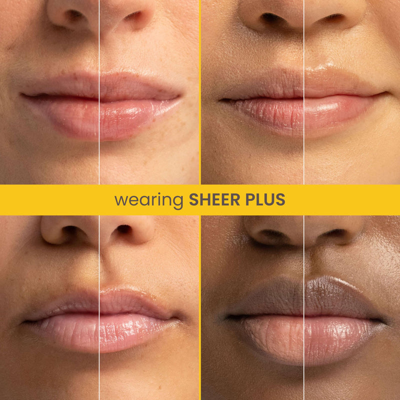 Burt's Bees Boosted Lip Balm Sheer Plus; Vitamin Lip Balm, Nourishing Vitamin C, E, and F Core; 24 Hour Moisture; Tint Free, Semi Glossy Finish; 100% Natural Origin; 1 Tube; 0.16 Oz. (Pack of 2) 1 Count (Pack of 2)