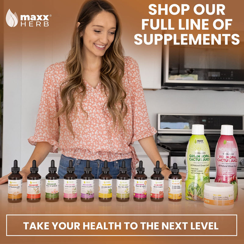 [Australia] - Maxx Herb Astragalus Root Extract - Max Strength Liquid Tincture Absorbs Better Than Capsules or Powder, for Immune Support and Mental Clarity - 4 Oz Bottle (60 Servings) 4 Fl Oz (Pack of 1) 