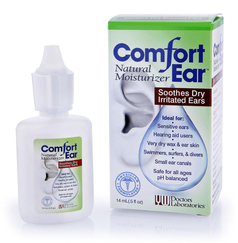 [Australia] - Westone Comfort Ear Natural Ear Drops for Itchy Ears, Ear Ache Drops Adults & Kids | Earwax Aid for Dry Ears | Personal Comfort for Hearing Aid, Swimmers, and Ear Itch Relief for Humans | Pack of 2 2 Pack 
