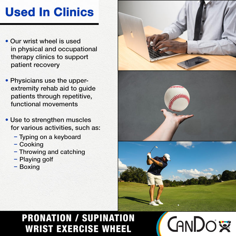 [Australia] - Pronation/Supination Wrist Exercise Wheel 