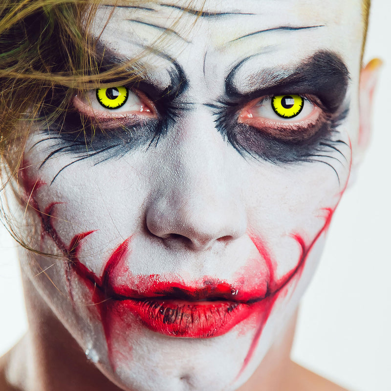 [Australia] - aricona contact lenses colored lenses - yellow contact lenses - Halloween contact lenses colored without strength Vampire Fever 