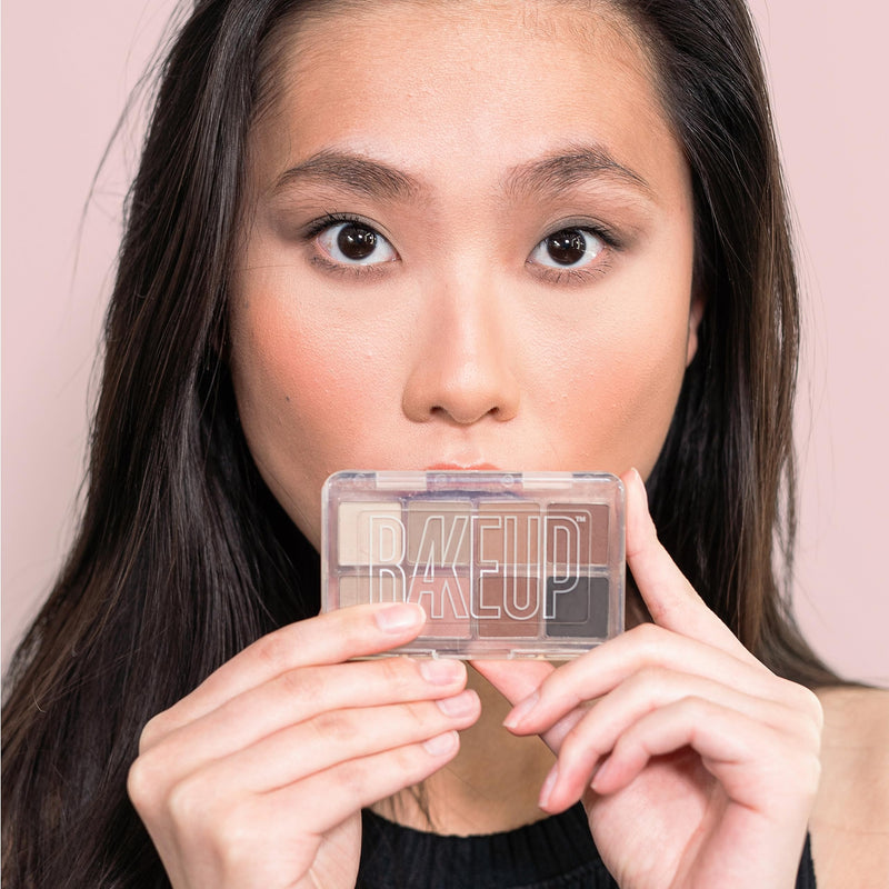 [Australia] - Neutral Eyeshadow Palette Desert Roadtrip - Micro Palm Palette | 8 Foolproof Neutral Eyeshadows, High Pigment Vegan, travel size, matte, chic neutral tones 