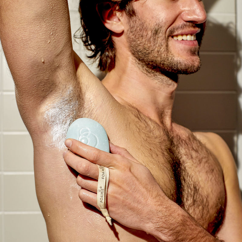 [Australia] - Foamie Solid Shaving Foam for Men and Women, Shaving Foam Aloe Vera & Avocado Oil for Gentle Body Shaving, Nourishing Shaving Cream to Protect the Skin During Wet Shaves (Pack of 2) 1 Piece (Pack of 2) 