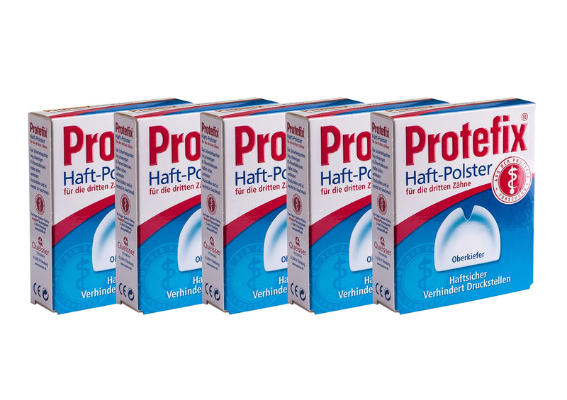 [Australia] - 5x PROTEFIX adhesive pads for upper jaw 30pcs PZN: 0841834 