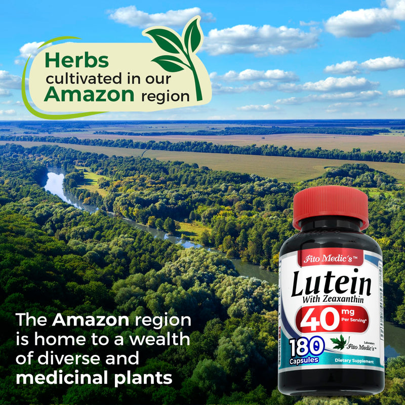 [Australia] - FITO MEDIC'S Lab | lutein |180 Capsules |40 mg| lutein 40mg | lutein and zeaxanthin supplements | concentrate extract | lutein 40 mg | lutein and zeaxanthin | zeaxanthin | Ultra high Absorption. 