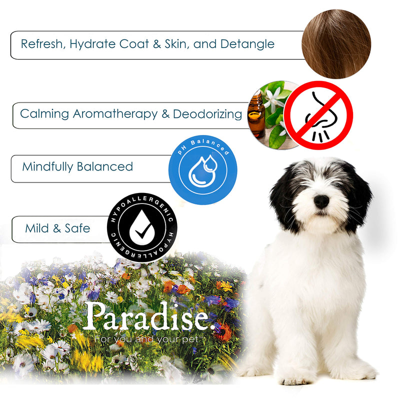 Best Shot Scentament Spa Botanical Body Splash, Detangler Spray, Body Spray for Pets, Cat and Dog Cologne Spray, Tropical Breeze, 8 Oz. - PawsPlanet Australia