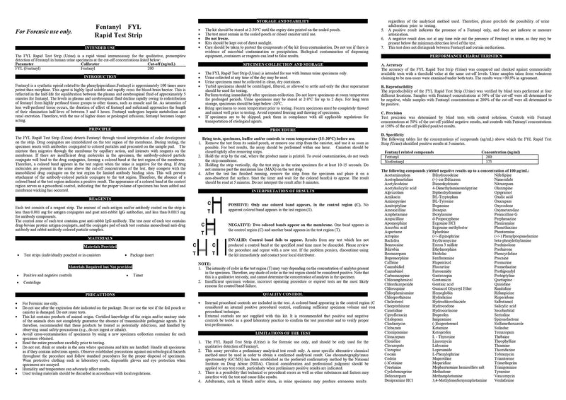 [Australia] - Easy to Use Fentanyl Test Strips | Accurate Reliable Fentanyl Test Kit for Home Screening | Results with 20 ng/mL Cutoff | Rapid Results in Minutes | One Step Drug Testing Kit [25 Pack] - 12 PANEL NOW 