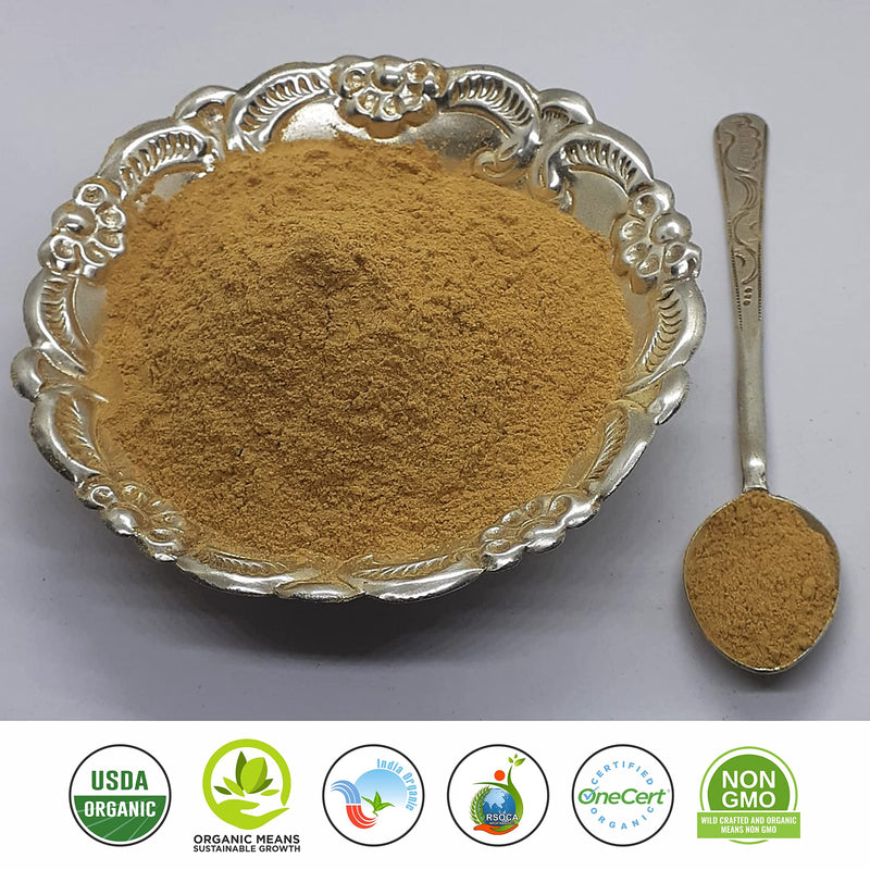 [Australia] - Bhringaraj Powder – Eclipta Alba – Hair Care Herb – Natural Hair Conditioner – Nourishes Hair Follicles – Non GMO, Organic, Vegan – 454 Gms 
