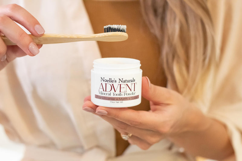 Advent Mineral Tooth Powder - Clove Cinnamon Frankincense & Myrrh