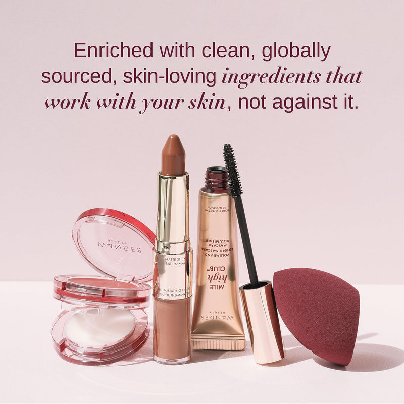 [Australia] - Wander Beauty Eyes on the Fly - 4 Piece Beauty Gift Set - Includes Skyliner, Upgraded Lashes Thickening Mascara, & 2 Wandering Eyes Cream Eyeshadow Sticks - Cruelty Free Natural Beauty Gifts 