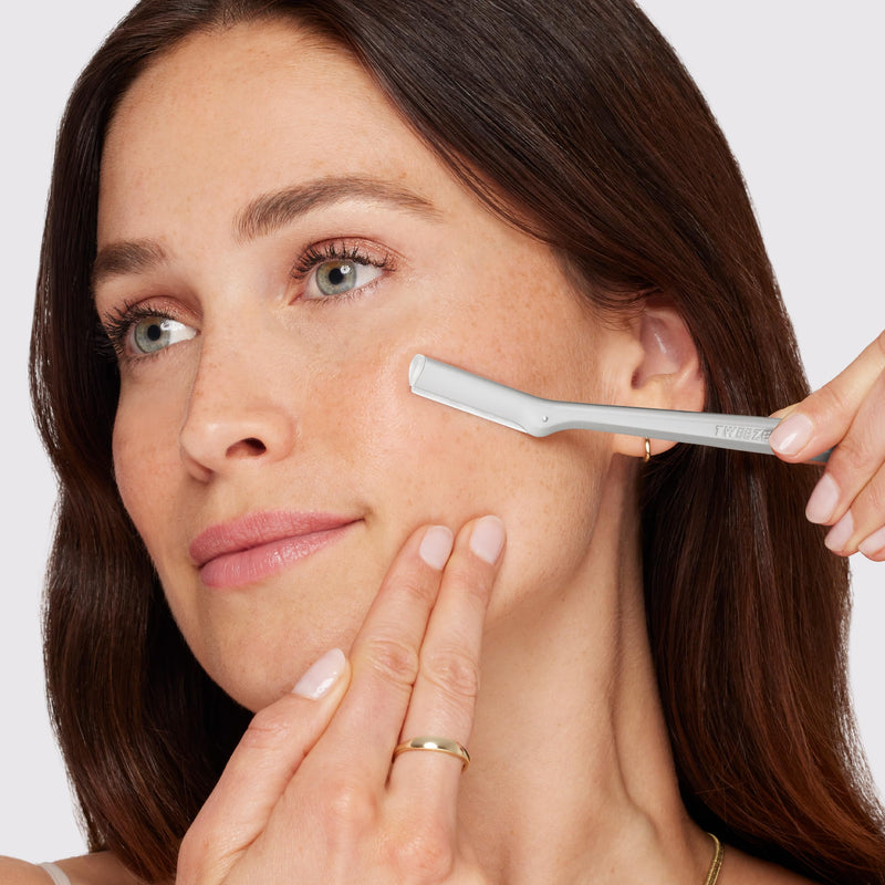 [Australia] - Tweezerman Stainless Steel Facial Razor 