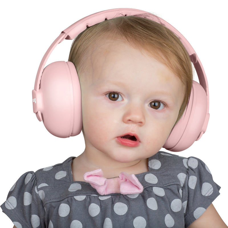 [Australia] - Snug Baby Earmuffs, Best Toddler & Infant Hearing Protection Ages 0-2+ Ear Protection for Babies Pink 