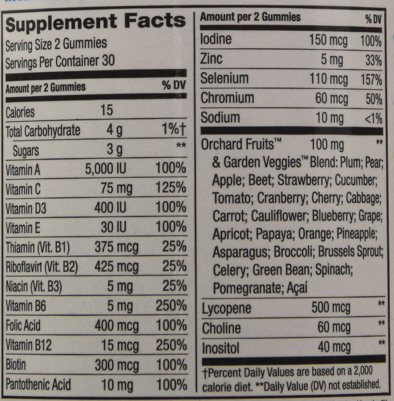 Nature's Way Alive! Men's Gummy Vitamins - 60 CT