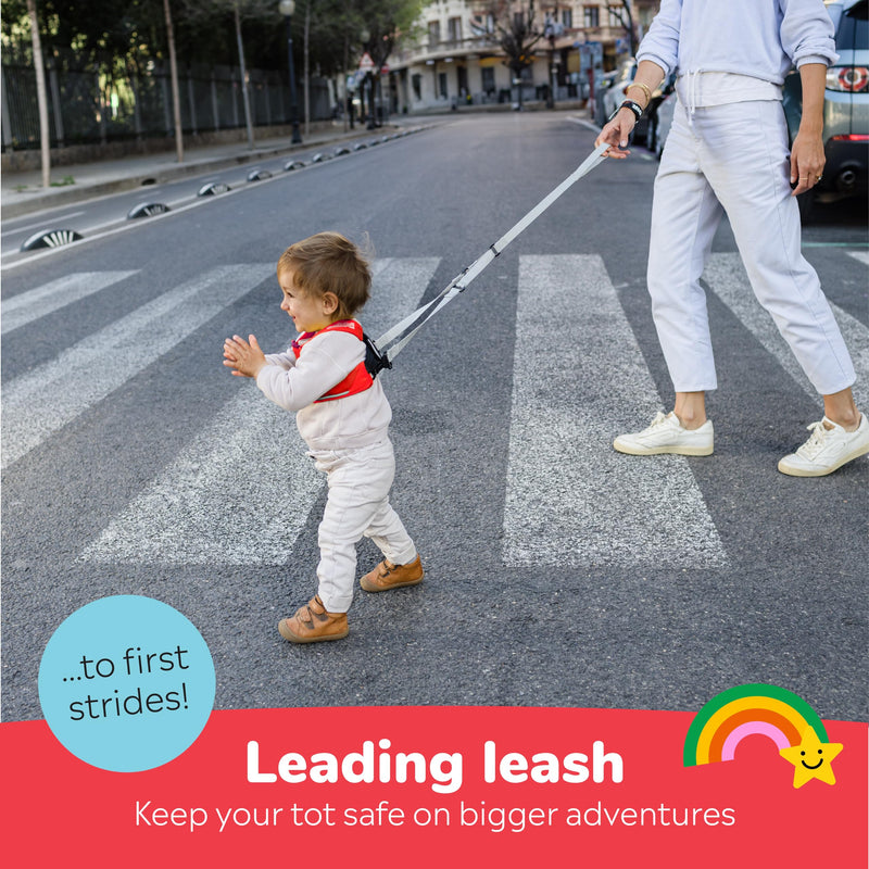 [Australia] - Trunki Toddler Leash - Fuss Free Toddler Walking Reins & Kids Safety Harness | Baby Leash for Kids ‚Äì Felix Fox (Red) Red Felix Fox 