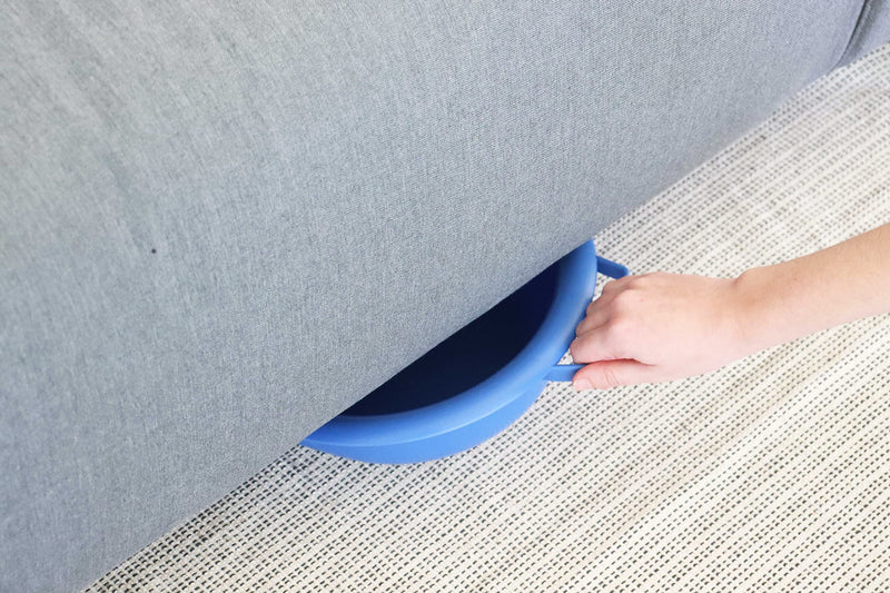 [Australia] - PEPE Mobility - Bed Pans for Elderly Females, Easy to Clean, Comfortable, with Handle, Portable, Blue 