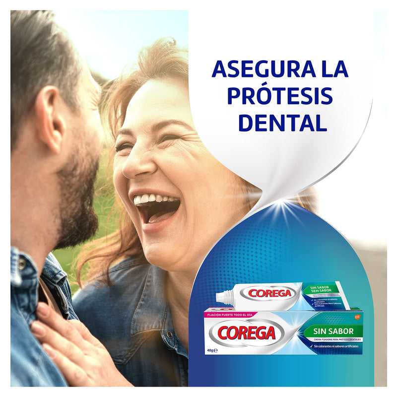 [Australia] - Corega Denture Fixing Cream, Strong Fixing, Unflavored, Zinc Free, 40g 
