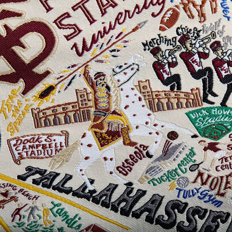 Florida State University (FSU) Zipper Pouch Purse, Makeup Bag | Zipper Bag - Holds Phone, Makeup, Wallet, Glasses, & Travel Essentials - Alumni, Acceptance & Graduation Gift Florida State University