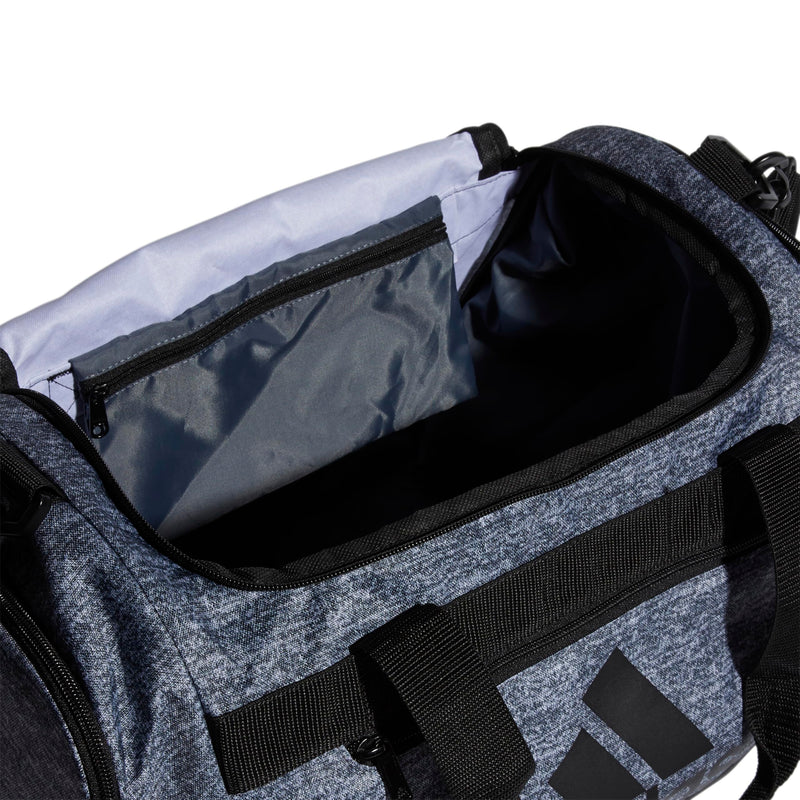 adidas Unisex Defender 4.0 Gym Duffel Bag for Men and Women Jersey Onix Grey/Black