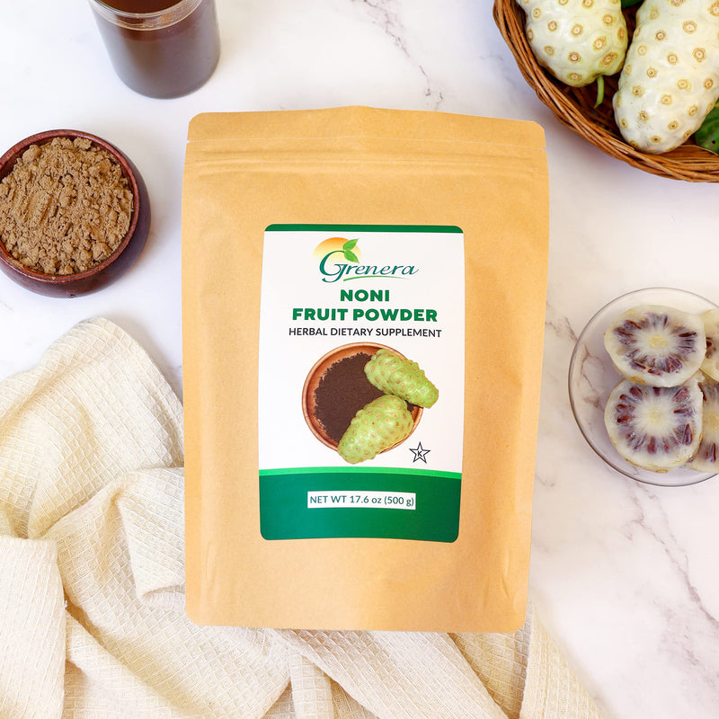 [Australia] - Grenera Organic Noni Fruit Powder, 1 lb (454 g) ‚Äì Organic, Non ‚Äì GMO, Gluten Free 