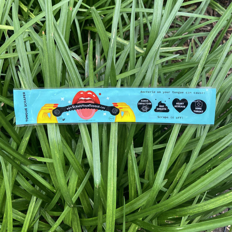 [Australia] - ScrapeYourTongue - #1 Daily Tongue Scraper for Oral Health. 100% Recyclable, BPA Free, and Gag Proof Tongue Cleaner 