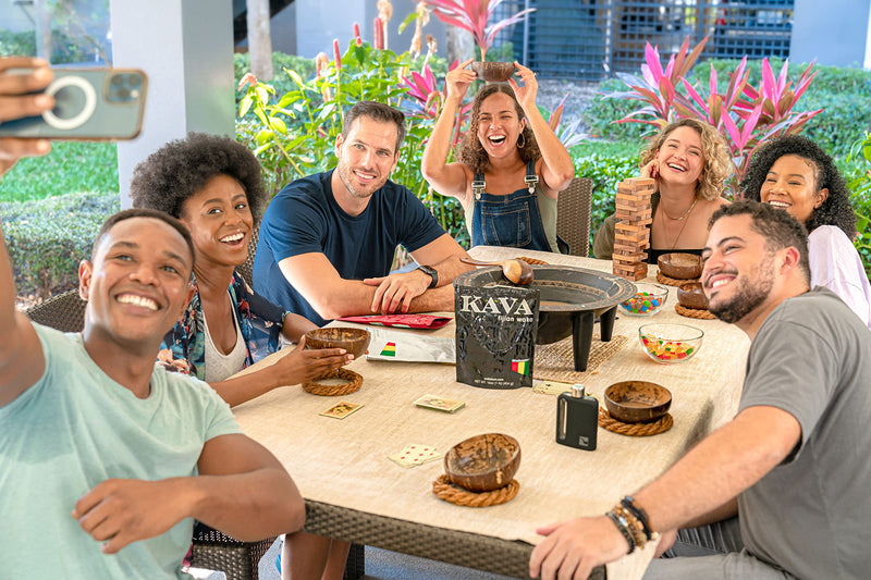 [Australia] - Kava Lawena Powder – Authentic, Noble Kava Crown Root Powder from Fiji – Premium, Responsibly Sourced, 16 Oz 