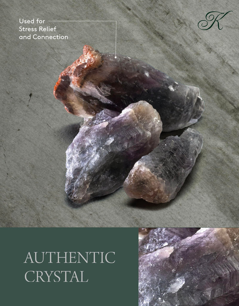 KALIFANO Super 7 Bundle with Healing & Calming Effects (500+ Carats) - High Energy Sacred Crystal containing Amethyst, Smoky Quartz, Quartz, Etc. (Family Owned and Operated)