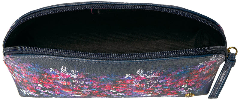 Artisan Dome Cosmetic Cosmetic Bag One Size Indigo Bouquet