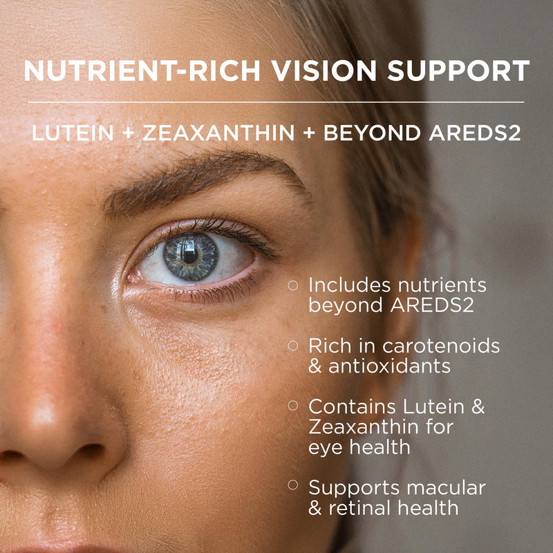 [Australia] - EyeScience Macular Health Beyond AREDS2 Formula, Advanced Ocular Vitamin - Containing Lutein, Zeaxanthin, Bilberry, and Vitamins C, D, E, and B6 (60 Day Supply) 1 