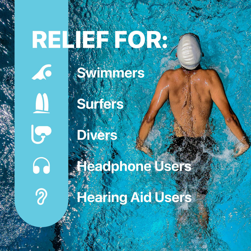 [Australia] - Whisper Ear Drops | USA | All Natural Swimmers Ear Drops for Adults with Itchy Ears | Swimmer's Ear Drops Combat Swimmers Ear with Acetic Acid Ear Drops 