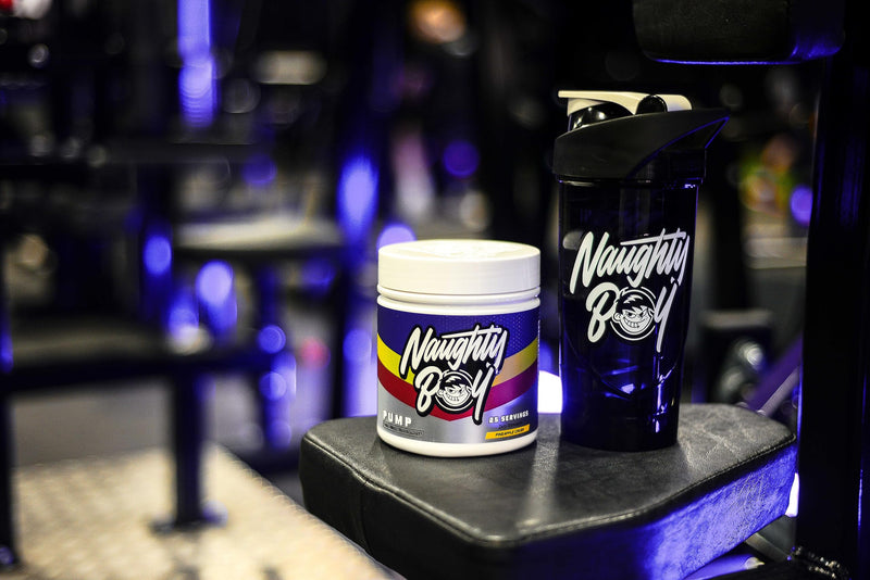 Naughty Boy Cell Swell Technology, Non Stimulant Pre Workout - Pump, Performance & Focus. L-Citrulline 6g, Beta Alanine 3.2g and Added Arginine, 400g - 25 Servings (Pineapple Crush) Pineapple Crush
