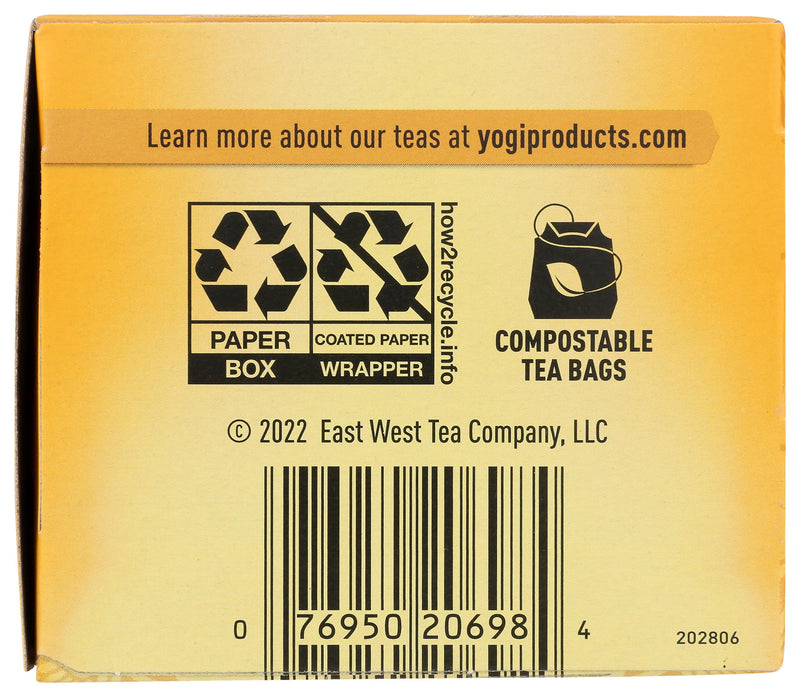 [Australia] - Yogi Tea Organic Sweet Clementine Stress Support Supplement, 16 Count 