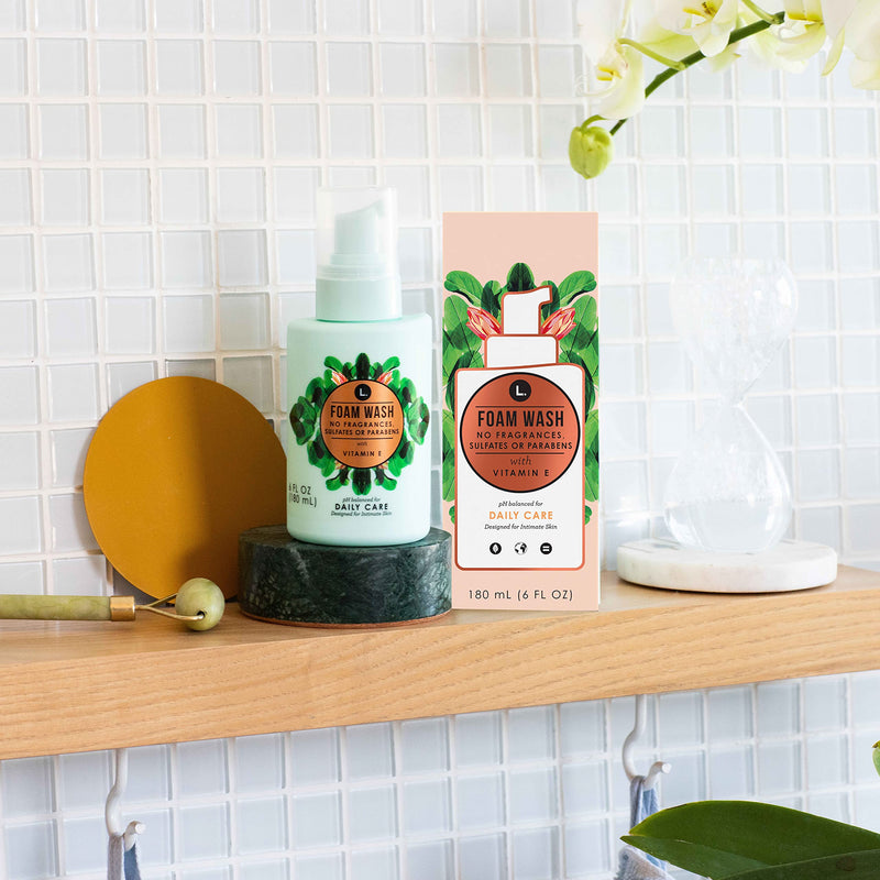 [Australia] - L. Fragrance Free Daily Care Foaming Wash, pH Balanced, Free from Fragrances, Sulfates or Parabens, 6 fl oz 