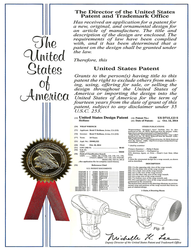 Wrap Wrench-A Professional Sports & Medical Wrap and Bandage Roller