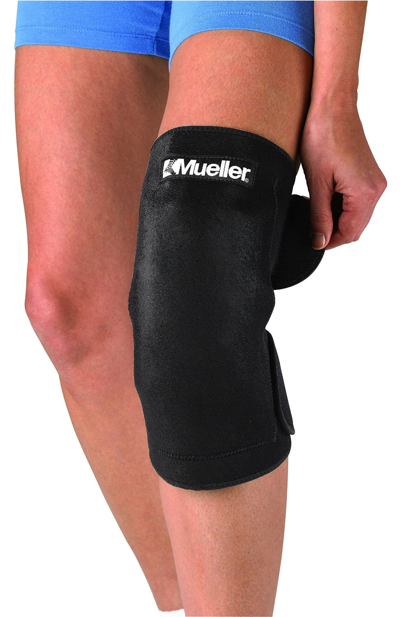 [Australia] - MUELLER Sports Medicine Reusable Cold/Hot Therapy Wrap, Ice Pack, Cold & Hot Packs for Injuries and Pain Relief, Black, Large 