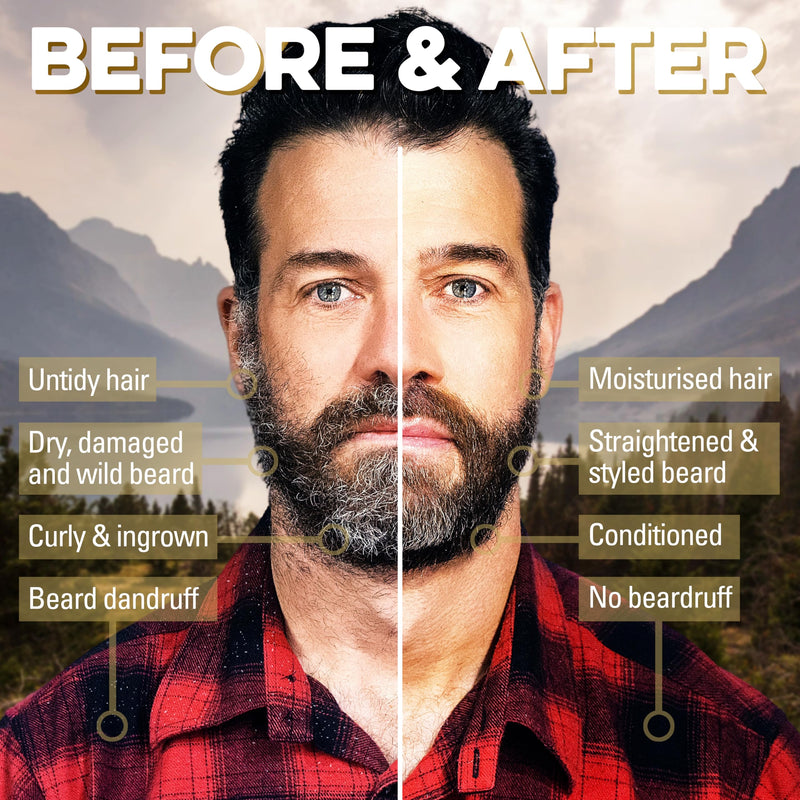 [Australia] - Gnarly Joe Pocket Beard Wax, Beard Styling & Smoothing Wax for Men, Triple Action: Style, Straighten and Care for Your Beard (14g) 14g (Pack of 1) 