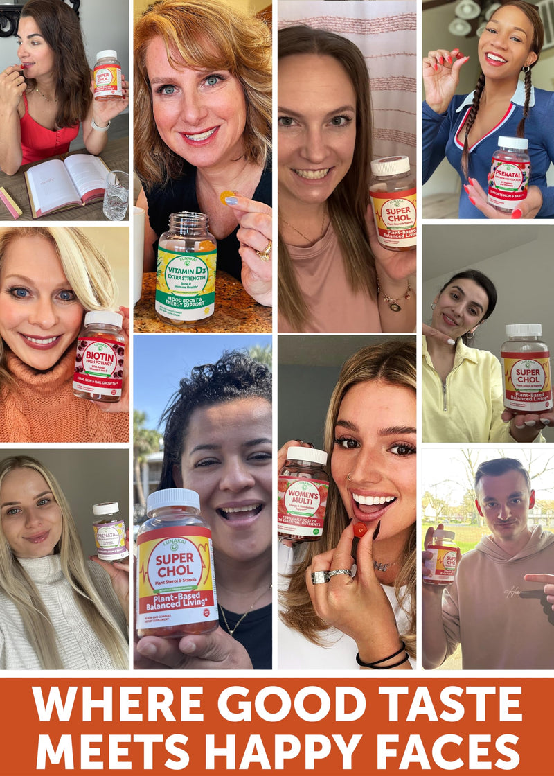 Lunakai USA Made Super Chol Gummies – 1200mg Plant Sterols & Stanols for Natural Cholesterol Support – Daily Phytosterol Supplement for Adults, 60ct 60 Count (Pack of 1)