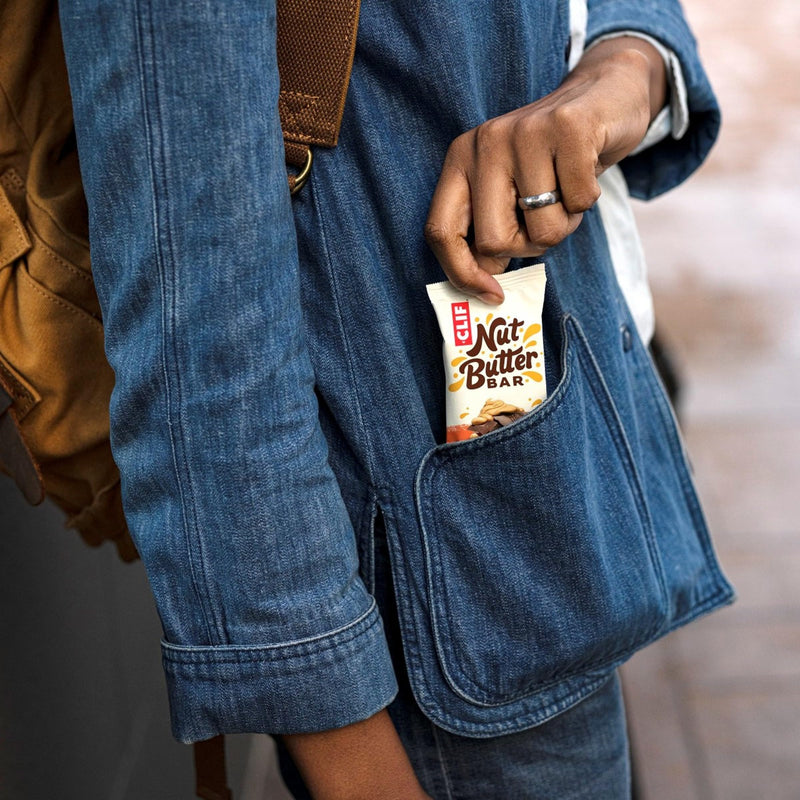 [Australia] - CLIF Nut Butter Bar - Peanut Butter - Filled Energy Bars - Non-GMO - USDA Organic - Plant-Based - Low Glycemic - 1.76 oz. (5 Pack) Peanut Butter, 5ct 5 Count (Pack of 1) 