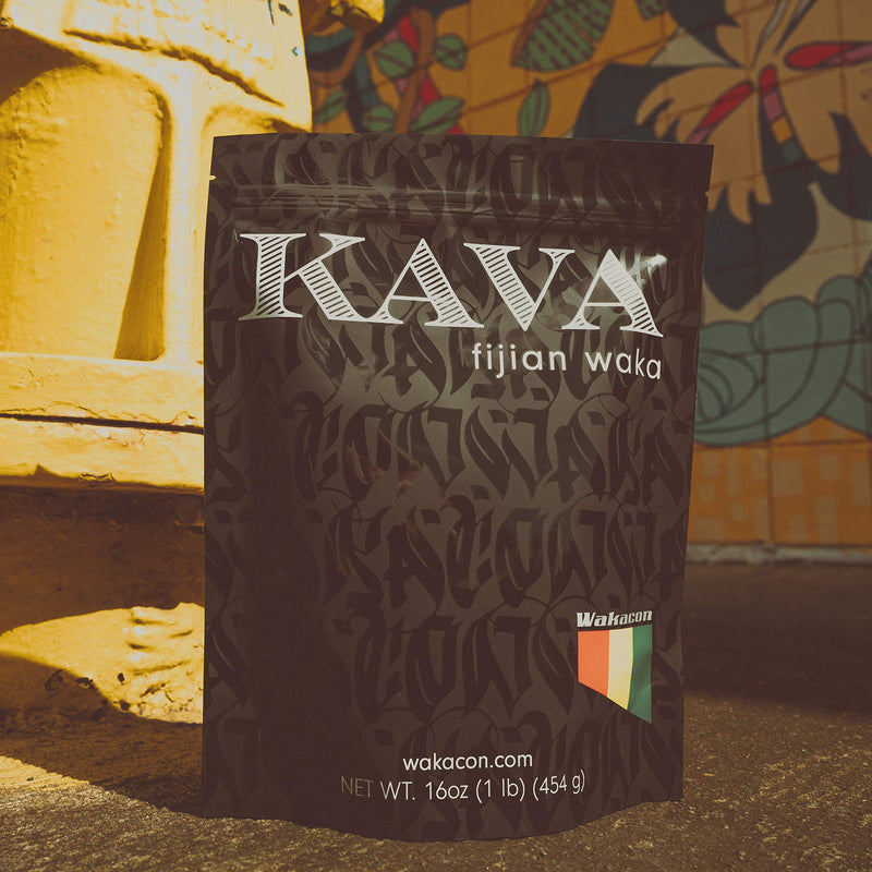 [Australia] - Kava Waka Powder – Authentic, Noble Kava Root Powder from Fiji – Premium, Responsibly Sourced, 16 Oz 