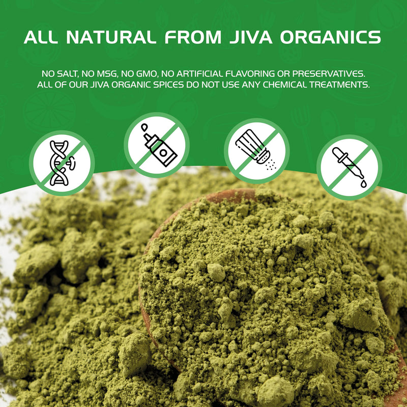 [Australia] - Jiva Organics Organic Neem Leaf Powder 1.5 Pound Bulk Bag - Azadirachta Indica - Pure & Natural Ayurvedic Herb - Neem Powder for Eating, Skin, Gums, and More! 1.5 Pound (Pack of 1) 