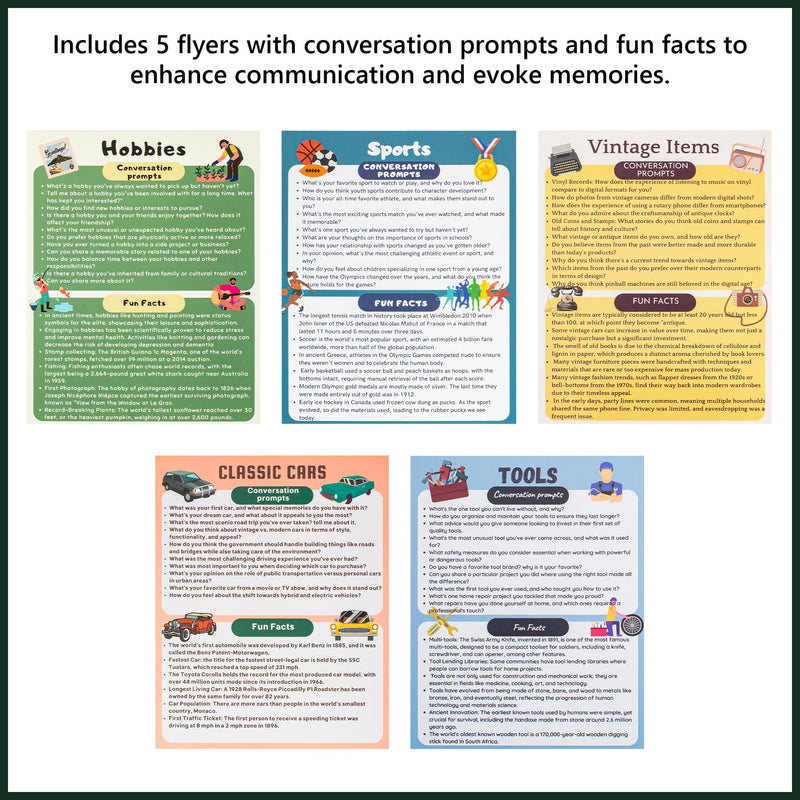 [Australia] - Assistex Matching Game Activity Board - Dementia Activities for Seniors - Memory Games for Adults with Alzheimers - Memory Loss and Alzheimers Activities - Matching Card Memory Games for Seniors Men's Edition 