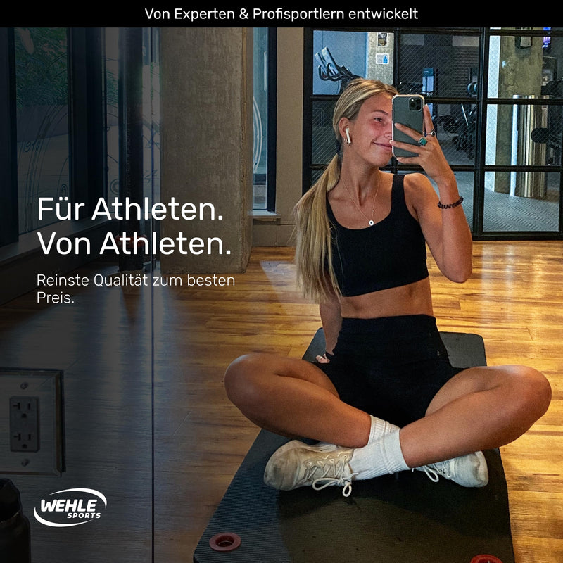 [Australia] - L-Carnitine 6000 Liquid (1000 ml) - Extra high dosage with 6000 mg of pure L-carnitine per daily portion - Amino workout drink - Delicious taste - Vegan - Wehle Sports (1000 ml, cherry) 1 l (pack of 1) 