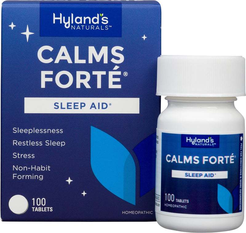 [Australia] - Hyland's Naturals Calms Forte Tablets, Natural Relief of Nervous Tension and Occasional Sleeplessness, 100 Count 