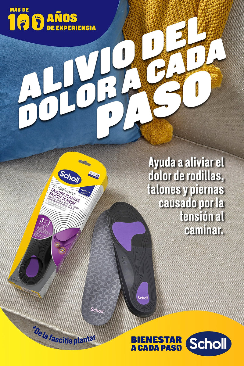 [Australia] - Scholl anti-pain insoles size L 42.5-45 