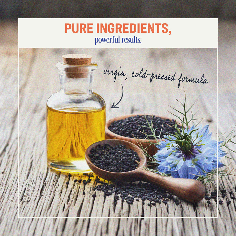[Australia] - Organic Black Seed Oil Liquid (8oz) Quality Antioxidant Black Seed Supplement, Non- GMO Vegan & Gluten Free Cumin Oil for Hair Growth, Digestion, Joints & Skin 1 