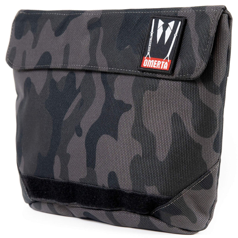 Odor Sealing Pouch, Carbon-Filtered Smell/Spill Proof Bag, Water Resistant, Discreet Compact Fit, Collector Camo 12 Inch Standard